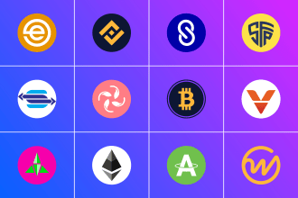 make new crypto and cryptocurrency token logo design for coin