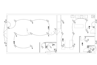 design mep drawings set for the permit