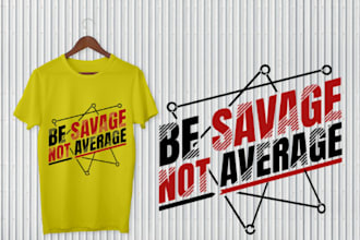do typography t shirt design
