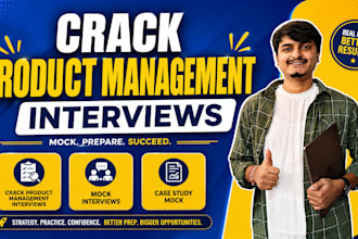 conduct product management mock interviews