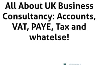 work for UK corporate accounts, payroll, vat, and ct600
