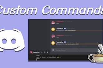 create a discord bot 100 percent customizable by you
