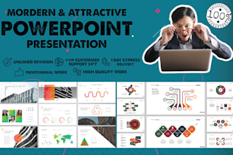 design customized business powerpoint presentation