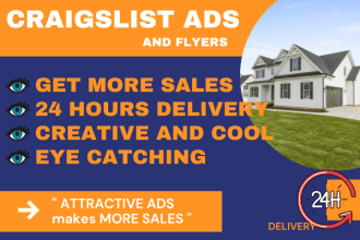 design awesome craigslist ads and flyer less 24 hrs