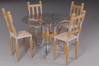 make, 3d furniture models, for your architecture projects