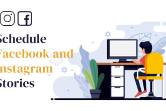 schedule facebook and instagram stories