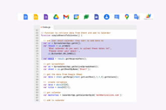 automate your google sheets using apps script