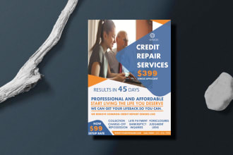 design a flyer credit repair insurance rental property