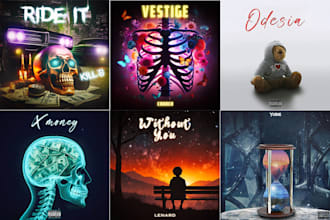 design advanced quality album cover art