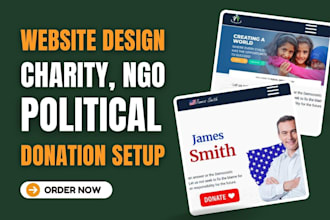 create a political campaign website