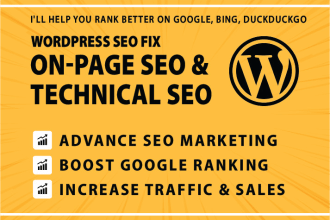 fix wordpress SEO issues to help it rank better