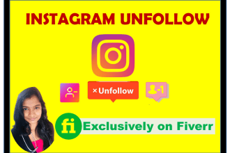 manually unfollow your instagram or twitter followings fast