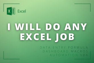 automate excel with vba, formulas, macros, and dashboards