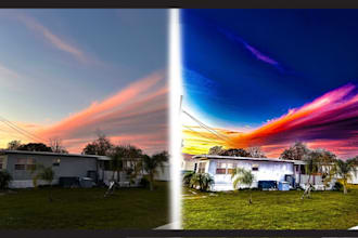 transform your photo into a vibrant, emotional digital edit