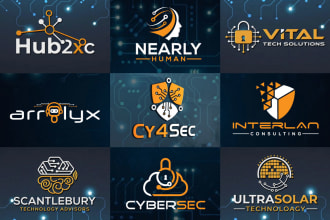 do startup crypto security tech and technology logo