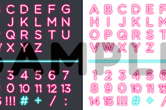 create a custom alphanumeric emote set for you