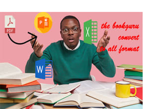 convert from PDF to any file format