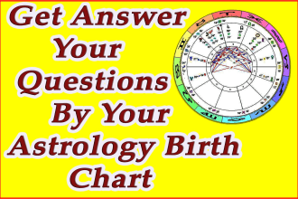 answer your questions by your astrology birth chart