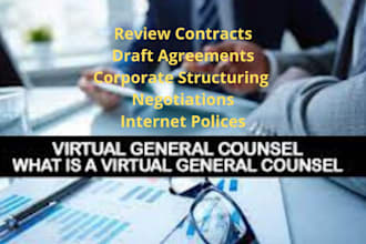 be your virtual legal counsel for a month to a quarter
