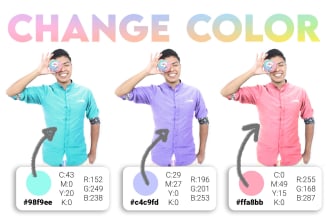 change color of your products or anything