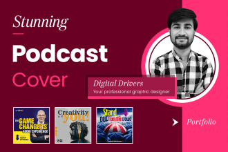 design pro artwork for your podcast cover art