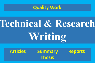 write an urgent essay or article on any topic