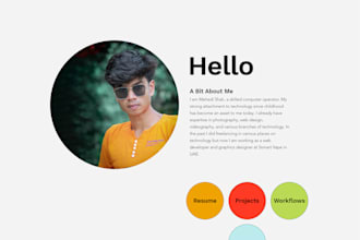 create a website for you