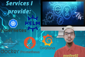 be your kubernetes, helm, docker and devops guru