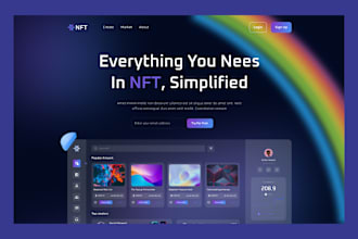 design website UI in figma