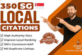 do best 350 singapore local citations and directories for local seo