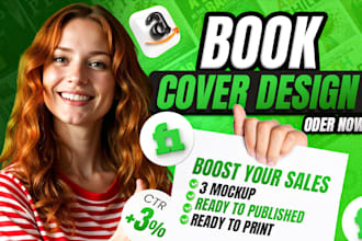 design amazon KDP book cover paperback book cover
