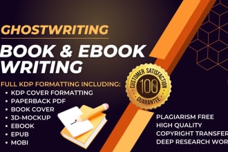 uniquely ghostwrite books and ebook