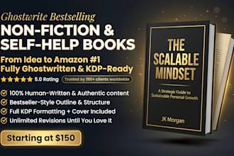 ghostwrite your self help or nonfiction book