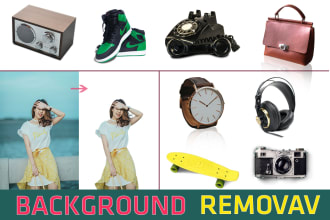remove background, crop, resize, cut out, color corrections in photoshop