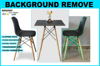 do 20 photos background removal and clipping path