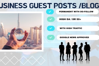 niche edit and guest post on high da DR and high traffic