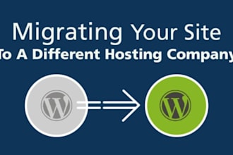 migrate and transfer websites to new hosting
