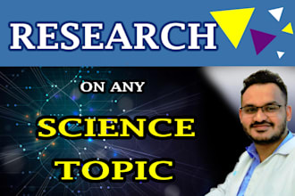 research any science topic for you