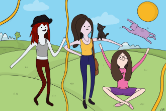 do portraits in adventure time style