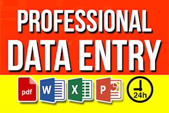 find email lists address, excel data entry, mining, scraping, virtual assistant