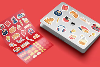 do creative stickers sheet for you