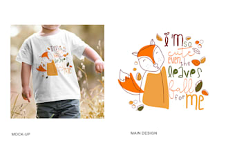 fashion design children and babies clothing prints