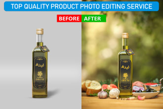 do photoshop editing for product photo lifestyle or background change