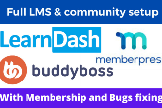 setup learndash buddyboss lms with memberpress