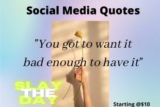 create motivational social media quotes with images for you