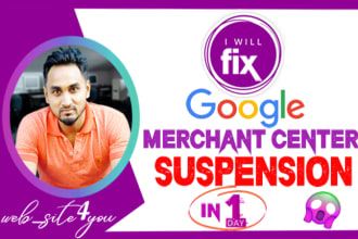 fix google merchant center suspension