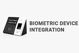 help you to integration bio metric devices