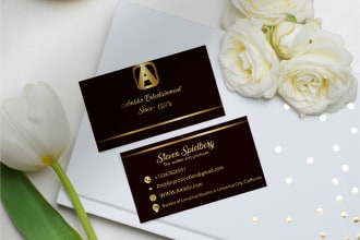 design luxury business card