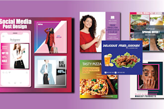 create digital marketing social media post banner design