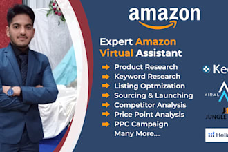 be your amazon virtual assistant and amazon fba VA